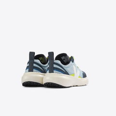CANARY ELASTIC LACES ALVEOMESH STEEL WHITE