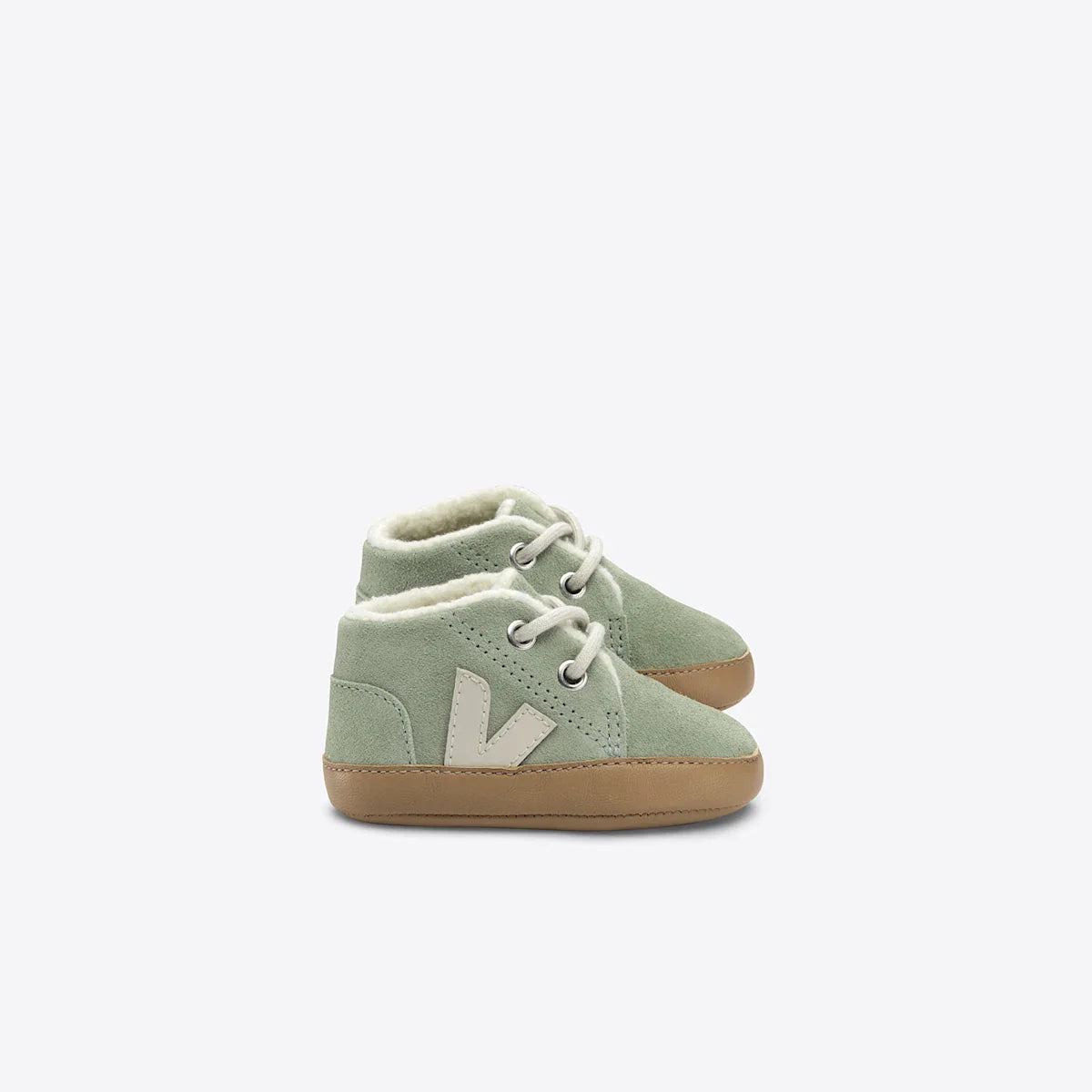 BABY FURED SUEDE CLAY PIERRE