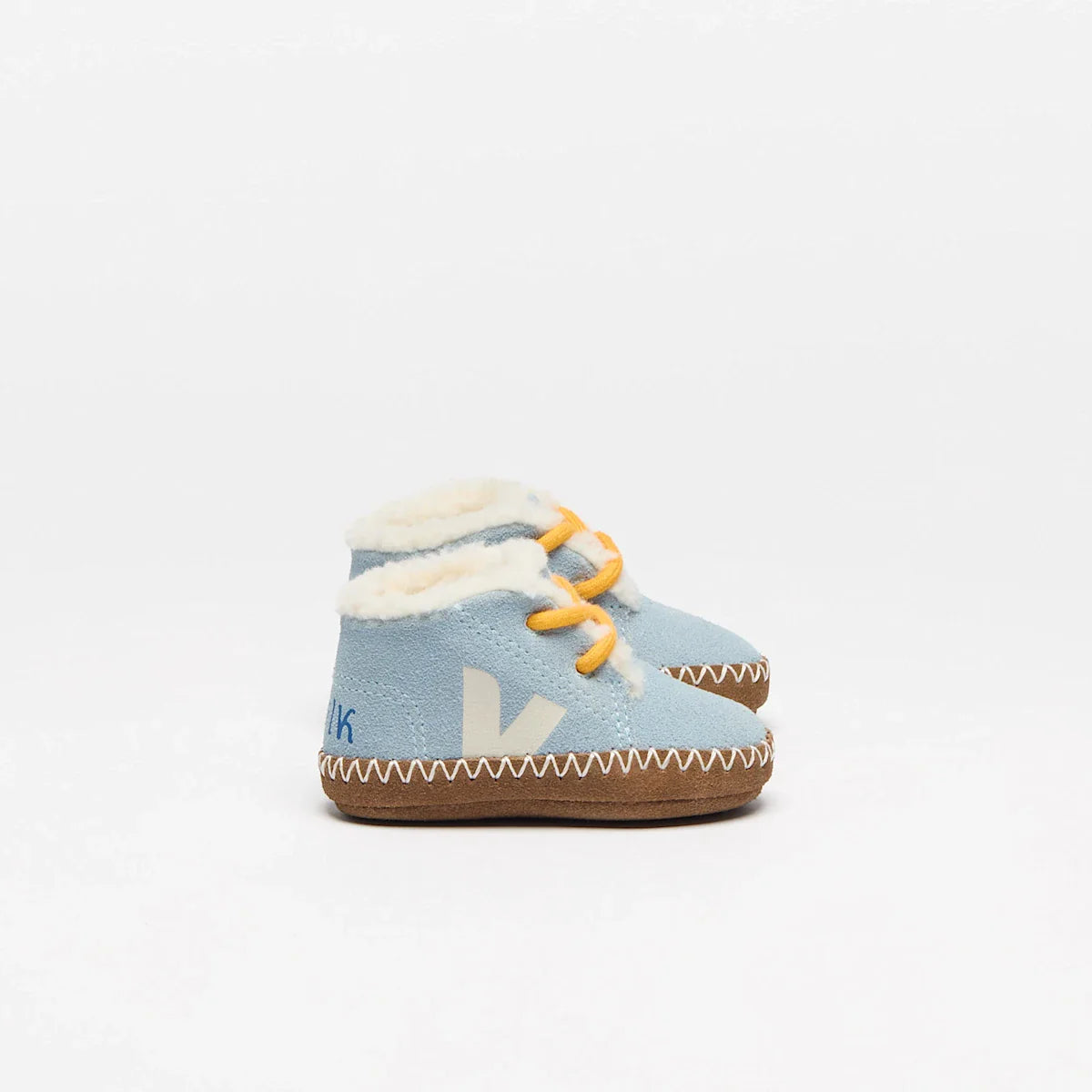 BABY FURED SUEDE VEJA X MILK STEEL PIERRE
