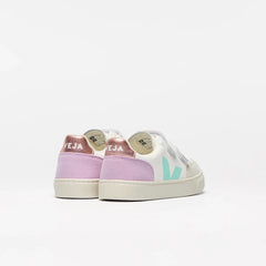 V-12 LEATHER WHITE MULTICO ORCHID