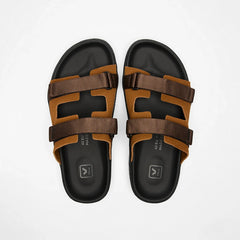 ARPOADOR SUEDE COGNAC EAGLE BLACK